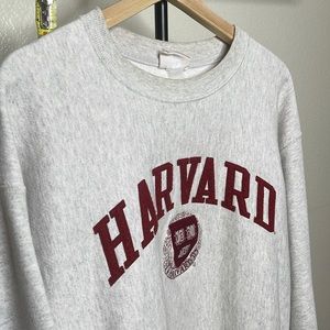 Vintage Harvard Crewneck Sweater by Champion